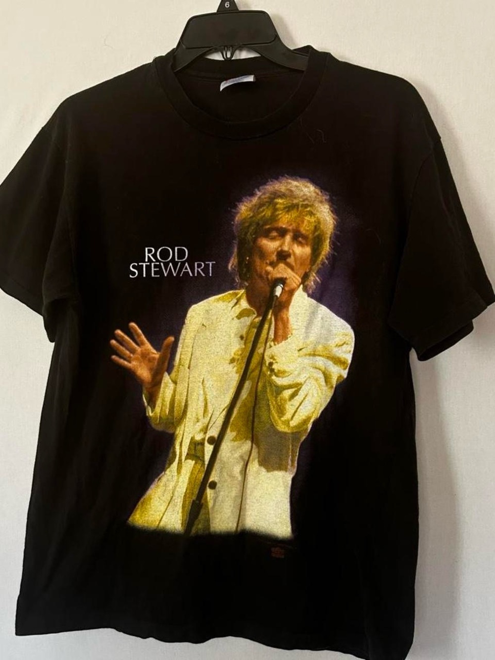 Vintage 1933 double sided Rod Stewart concert tee size large - Picture 3 of 5